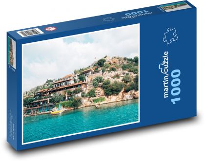 Antalya - sea, beach - Puzzle 1000 pieces, size 60x46 cm 