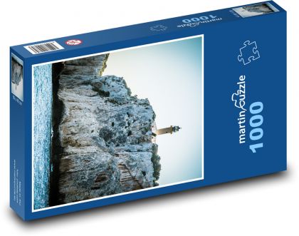Řecko - ostrov, moře - puzzle 1000 dílků