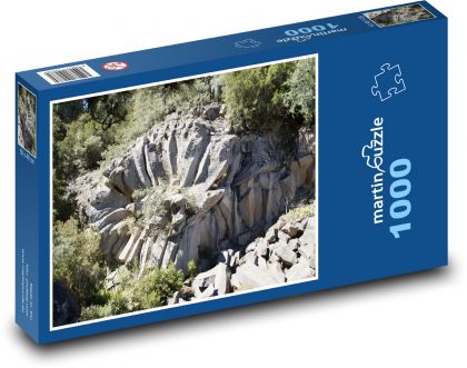 Formacje skalne - Teneryfa, morze - Puzzle 1000 elementów, rozmiar 60x46 cm