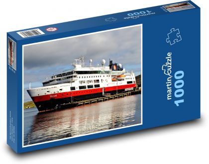 Plavba - výletní parník, moře  - puzzle 1000 dílků