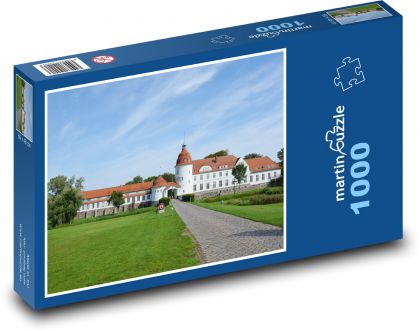 Castle - Nordborg, Denmark - Puzzle 1000 pieces, size 60x46 cm 