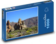Roques Blancos - Tenerife, skaly Puzzle 1000 dielikov - 60 x 46 cm