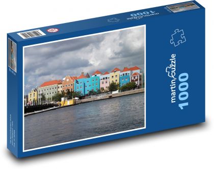 Willemstad - hlavné mesto Curaçaa, Antily - Puzzle 1000 dielikov, rozmer 60x46 cm