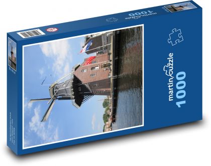 Mühle - Niederlande, Land - Puzzle - 1000 Teile