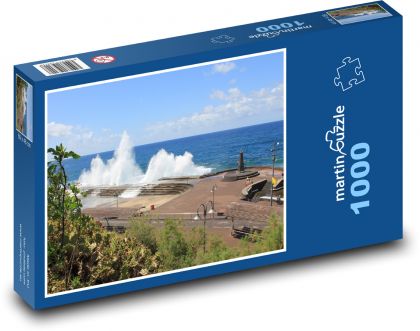 Teneriffa - Wellen, Küste - Puzzle - 1000 Teile