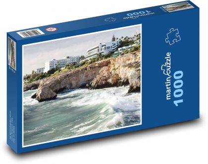 Kypr - Ayia Napa, ostrov - Puzzle 1000 dílků, rozměr 60x46 cm