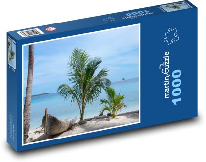 Panama - San blas, karibské moře - puzzle 1000 dílků