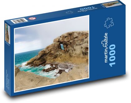 Portoryko - plaża, morze - Puzzle 1000 elementów, rozmiar 60x46 cm