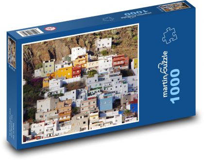 Teneriffa - Insel, Häuser - Puzzle - 1000 Teile