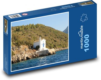 Řecko - Ithaka, ostrov - Puzzle 1000 dílků, rozměr 60x46 cm
