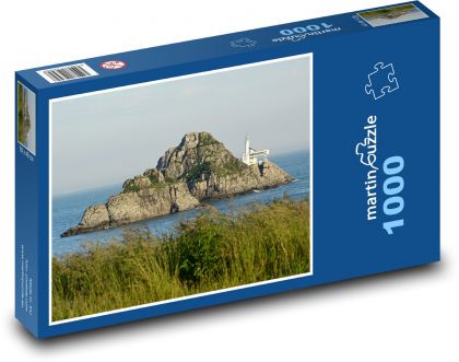 Ostrov Oryukdo - maják, oceán - Puzzle 1000 dielikov, rozmer 60x46 cm