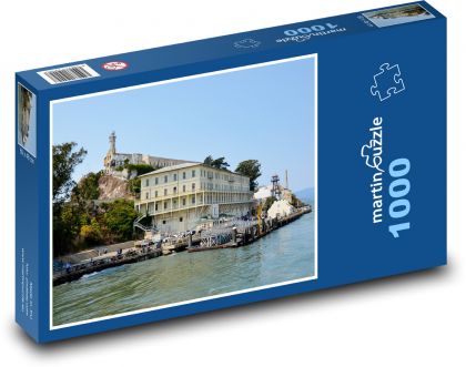 Alcatraz - Usa, Amerika - Puzzle 1000 dílků, rozměr 60x46 cm