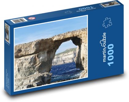 Malta - Gozo, Moře - puzzle 1000 dílků
