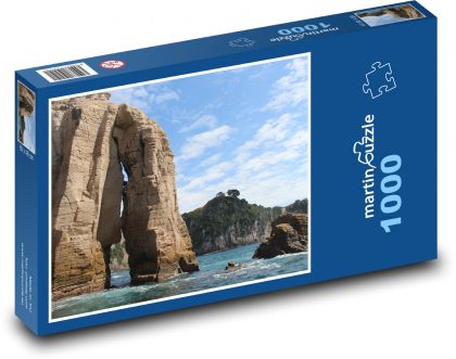 Neuseeland - Meer, Felsen - Puzzle - 1000 Teile