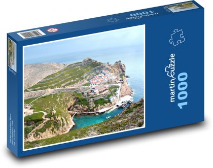 Ostrov Berlengas - Portugalsko, more - Puzzle 1000 dielikov, rozmer 60x46 cm