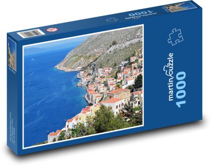 Hafen - Küste, Stadt - Puzzle - 1000 Teile