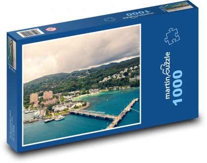 Jamaica - Ocho Rios, sea - Puzzle 1000 pieces, size 60x46 cm 
