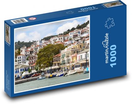 Řecko - Skopelos, Ostrov - Puzzle 1000 dílků, rozměr 60x46 cm