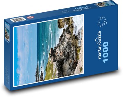Ostrov - karibský, moře - puzzle 1000 dílků