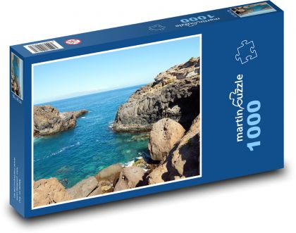 Zatoka Perska - Teneryfa, morze - Puzzle 1000 elementów, rozmiar 60x46 cm
