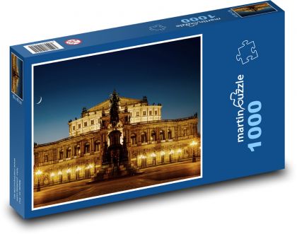 Semperoper - Oper, Dresden - Puzzle - 1000 Teile