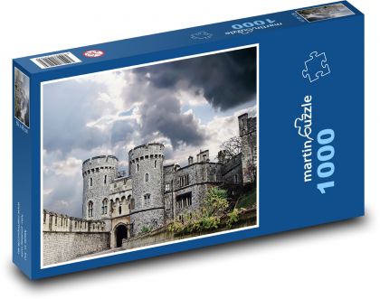Hrad - budova, architektura - Puzzle 1000 dílků, rozměr 60x46 cm