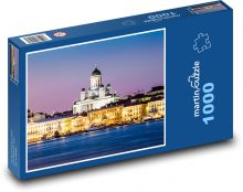 Katedra Helsińska - Kościół, Finlandia Puzzle 1000 elementów - 60x46 cm