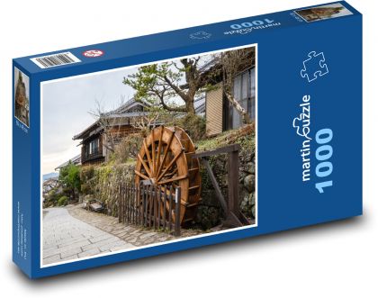 Magome - Japan, streets - Puzzle 1000 pieces, size 60x46 cm 