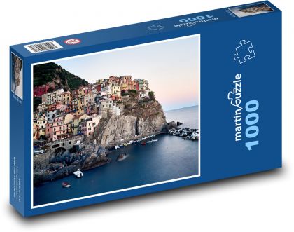 City - coast, sea - Puzzle 1000 pieces, size 60x46 cm 