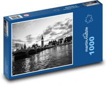 Westminsterský palác - Big Ben, Londýn Puzzle 1000 dílků - 60 x 46 cm