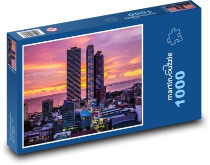 Manila - Filipíny, záliv  - puzzle 1000 dílků