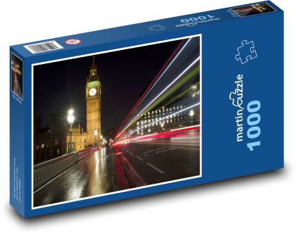 London - Big Ben - England - Puzzle 1000 pieces, size 60x46 cm 