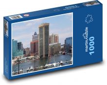Baltimore - přístav, USA Puzzle 1000 dílků - 60 x 46 cm