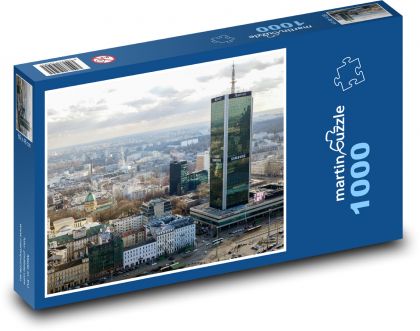 Warszawa - hotel, Polska - Puzzle 1000 elementów, rozmiar 60x46 cm