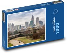 Charlotte - Karolina Północna, miasto Stvol Puzzle 1000 elementów - 60x46 cm