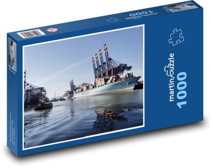 Container - Hamburg, Hafen - Puzzle - 1000 Teile