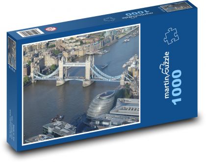 Tower Bridge - London, England - Puzzle 1000 pieces, size 60x46 cm 