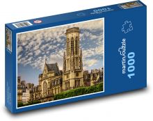 Paríž - Kostol, Francúzsko Puzzle 1000 dielikov - 60 x 46 cm 
