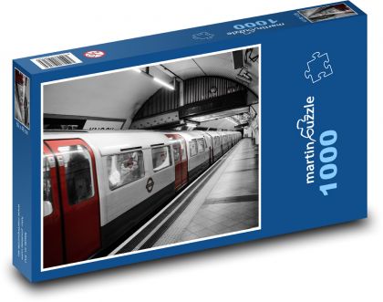 Metro - rýchlosť, podzemie - Puzzle 1000 dielikov, rozmer 60x46 cm