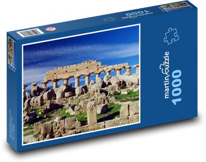 Tempel - Griechenland, Italien - Puzzle - 1000 Teile