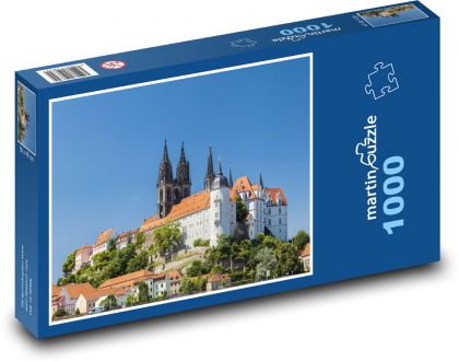 Miśnia - Niemcy, zamek - Puzzle 1000 elementów, rozmiar 60x46 cm