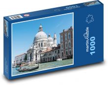 Venice - Italy, Gondola Puzzle 1000 pieces - 60 x 46 cm 