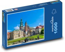 Krakow - Poland, castle Puzzle 1000 pieces - 60 x 46 cm