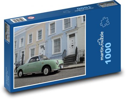 Elegant Car - Notting Hill, England - Puzzle 1000 pieces, size 60x46 cm 