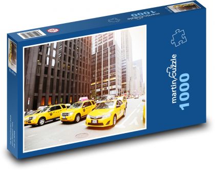Yellow Taxi - New York City - Puzzle - 1000 Teile