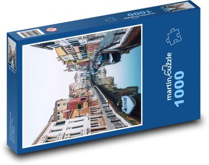 Stadt - Italien, Fluss - Puzzle - 1000 Teile