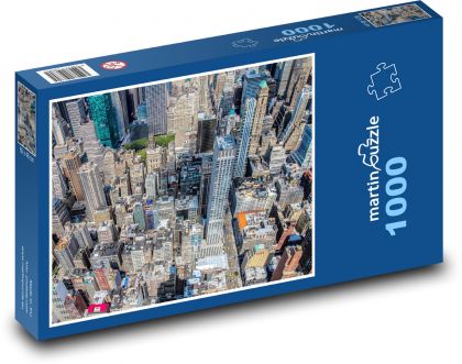 Gebäude - Stadt, Wolkenkratzer - Puzzle - 1000 Teile