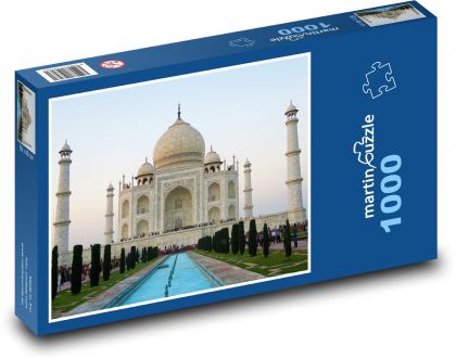 Tádž Mahal - India, minaret - Puzzle 1000 dielikov, rozmer 60x46 cm
