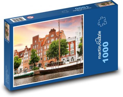 Lübeck - Germany, city - Puzzle 1000 pieces, size 60x46 cm 