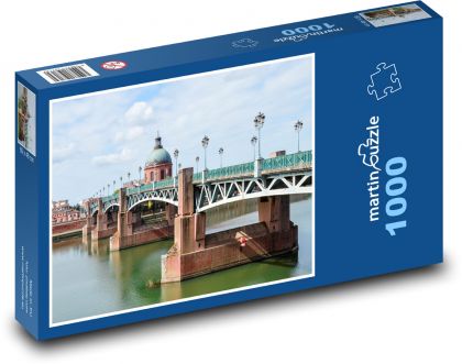 Bridge - Toulouse, France - Puzzle 1000 pieces, size 60x46 cm 